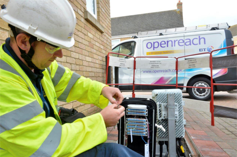Openreach engineer BT fine dispute