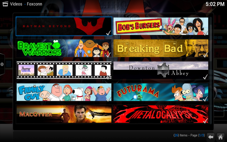 Use Kodi box to stream TV