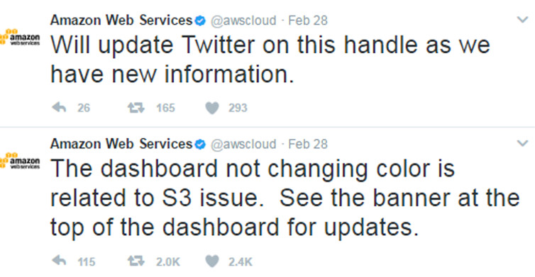 The simple typo that brought down Amazon Cloud