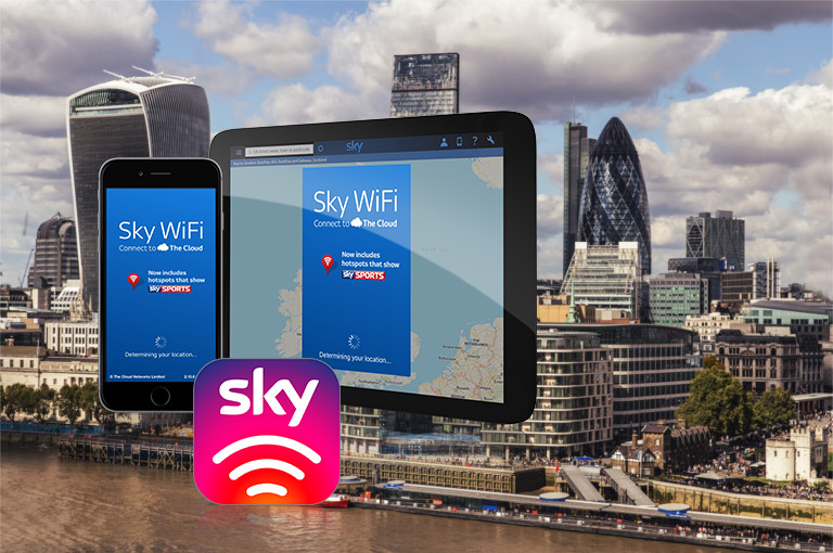 Free 1Gbps London public WiFi - but only for Square Mile - Sky WiFi