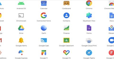 google apps menu