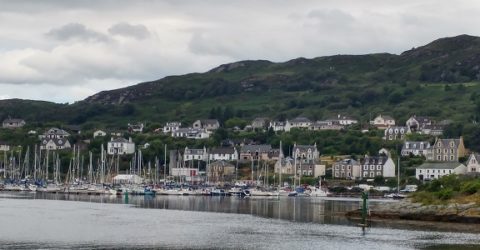 How do you deliver broadband to an island?