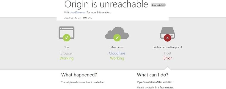 Why is my favourite website not accessible?